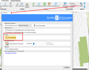 Spatial Manager Lizenzoptionen